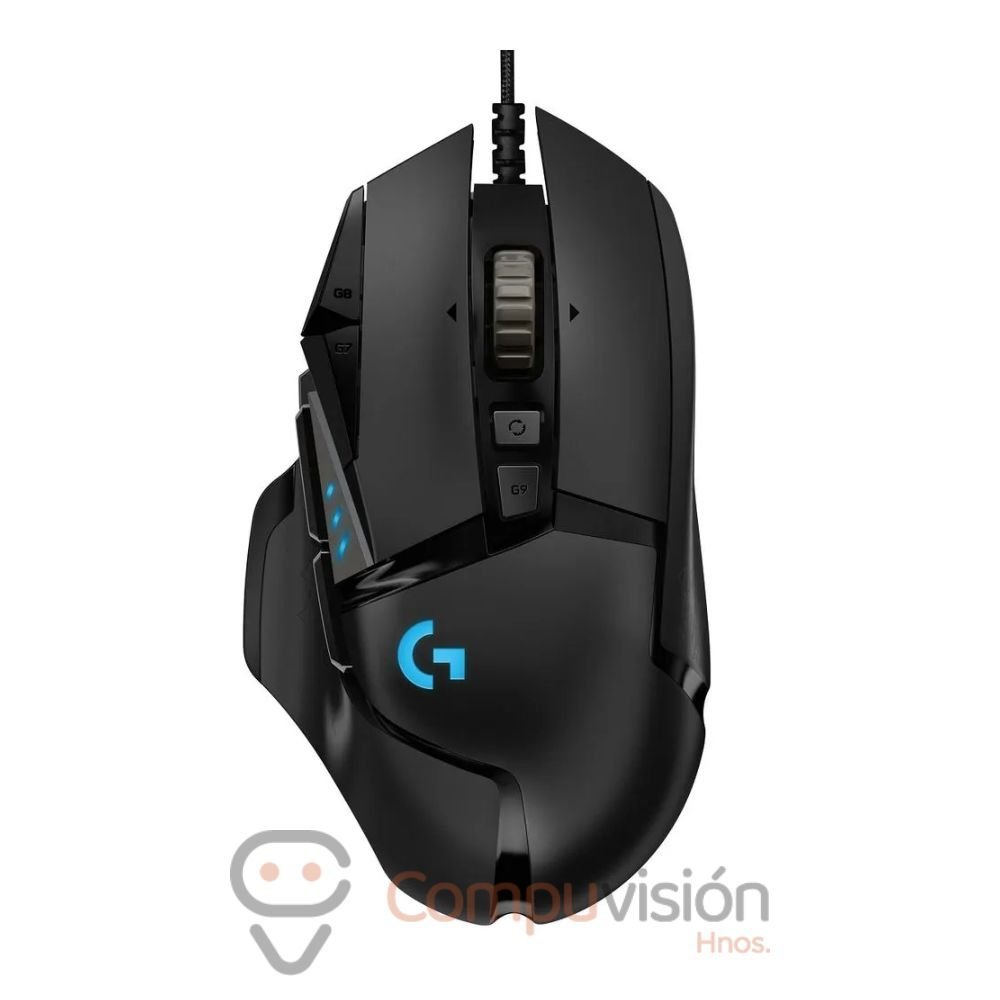 MOUSE GAMER LOGITECH G502 HERO LIGHTSYNC 11 BTN 25600 DPI 1 MS USB