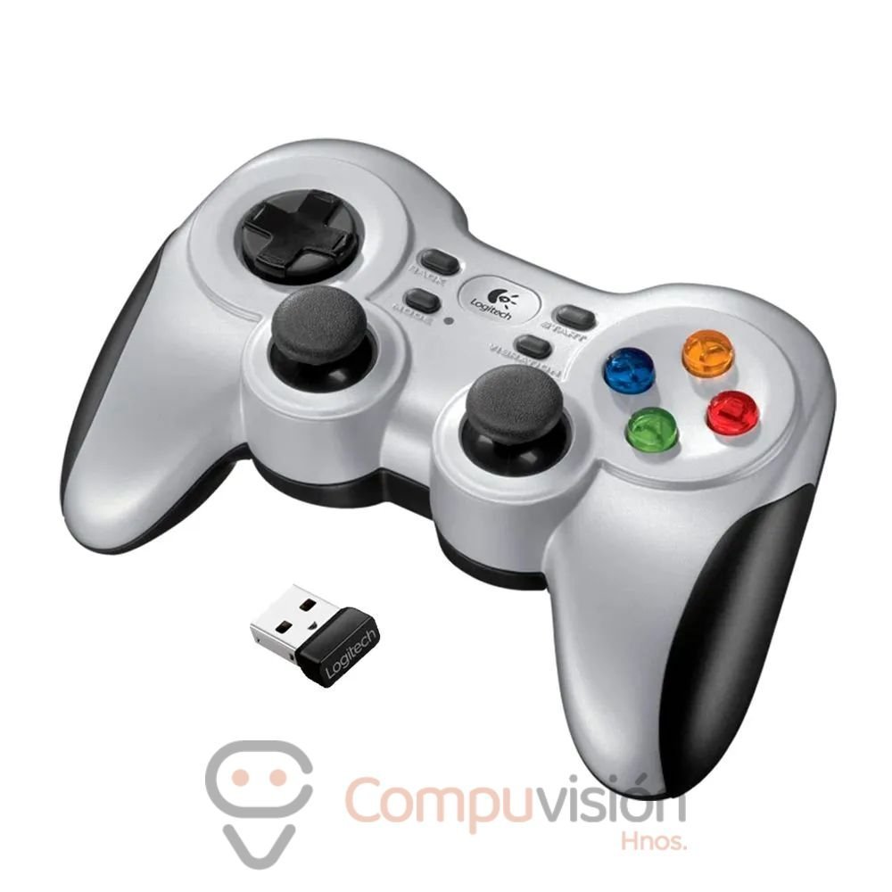 GAMEPAD MANDO INALAMBRICO LOGITECH F710 WIRELESS SILVER