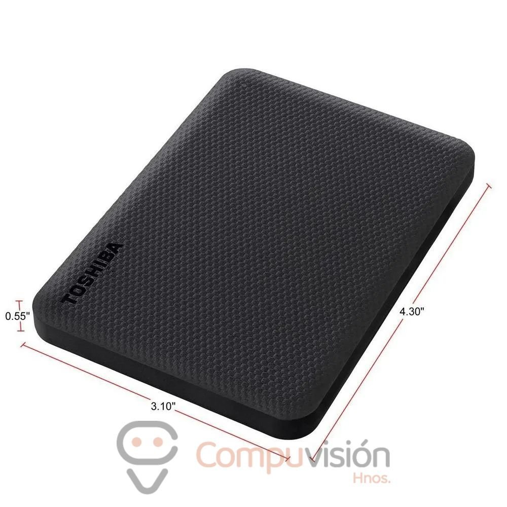 DISCO EXTERNO TOSHIBA 1TB ADVANCE BLACK
