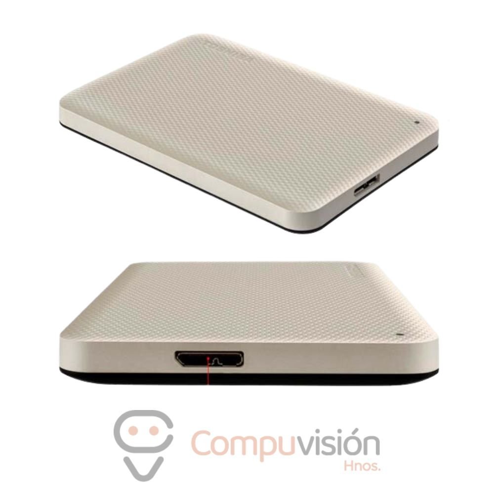 DISCO EXTERNO TOSHIBA 1TB ADVANCE WHITE