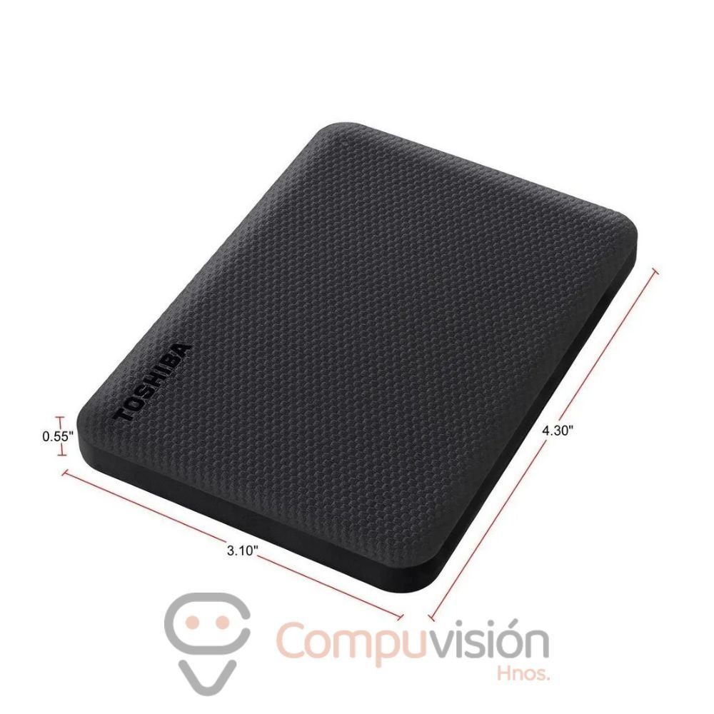 DISCO EXTERNO TOSHIBA 4TB ADVANCE BLACK