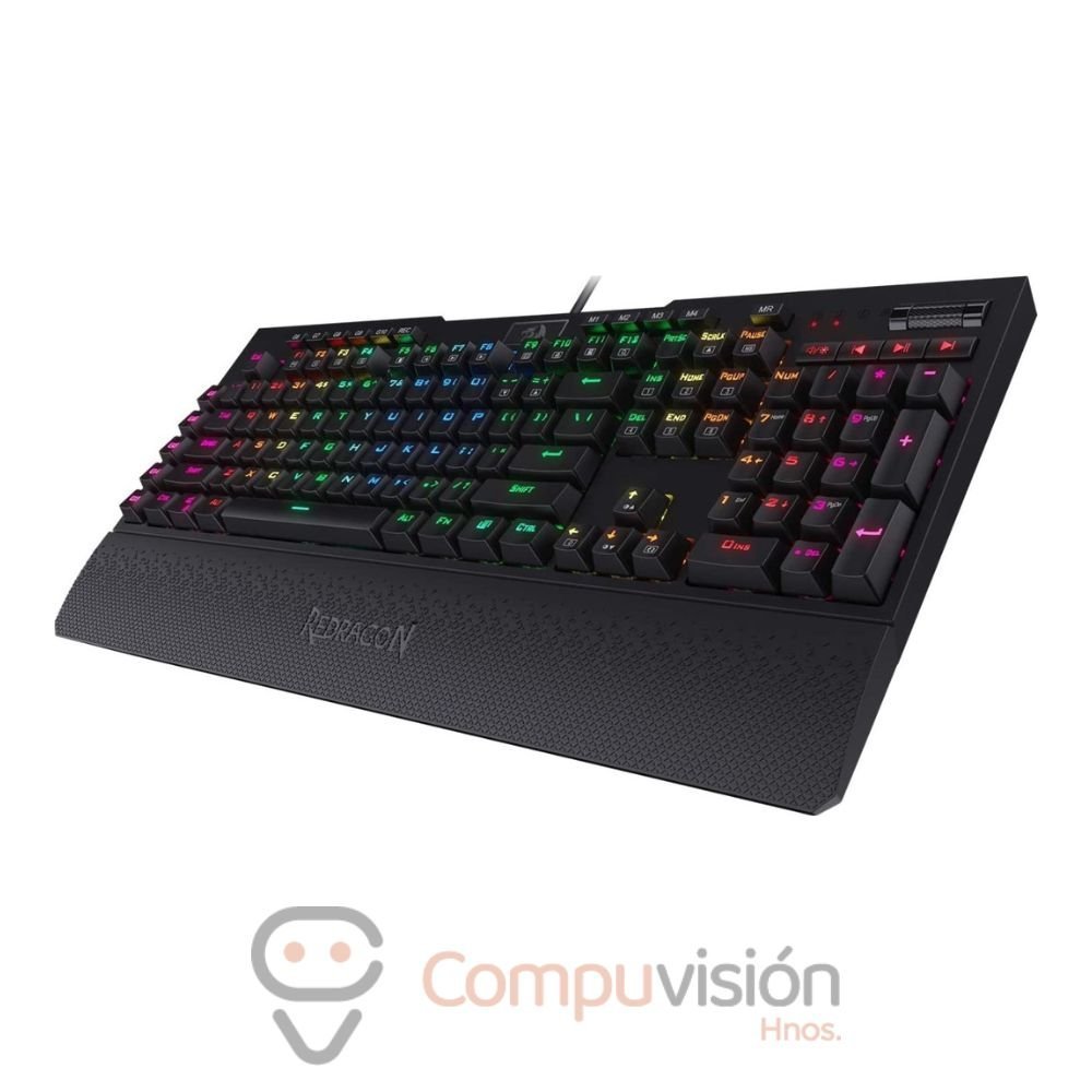 TECLADO REDRAGON K586 RGB PRO BRAHMA PRO BLUE SWICHT 100% ESPAÑOL