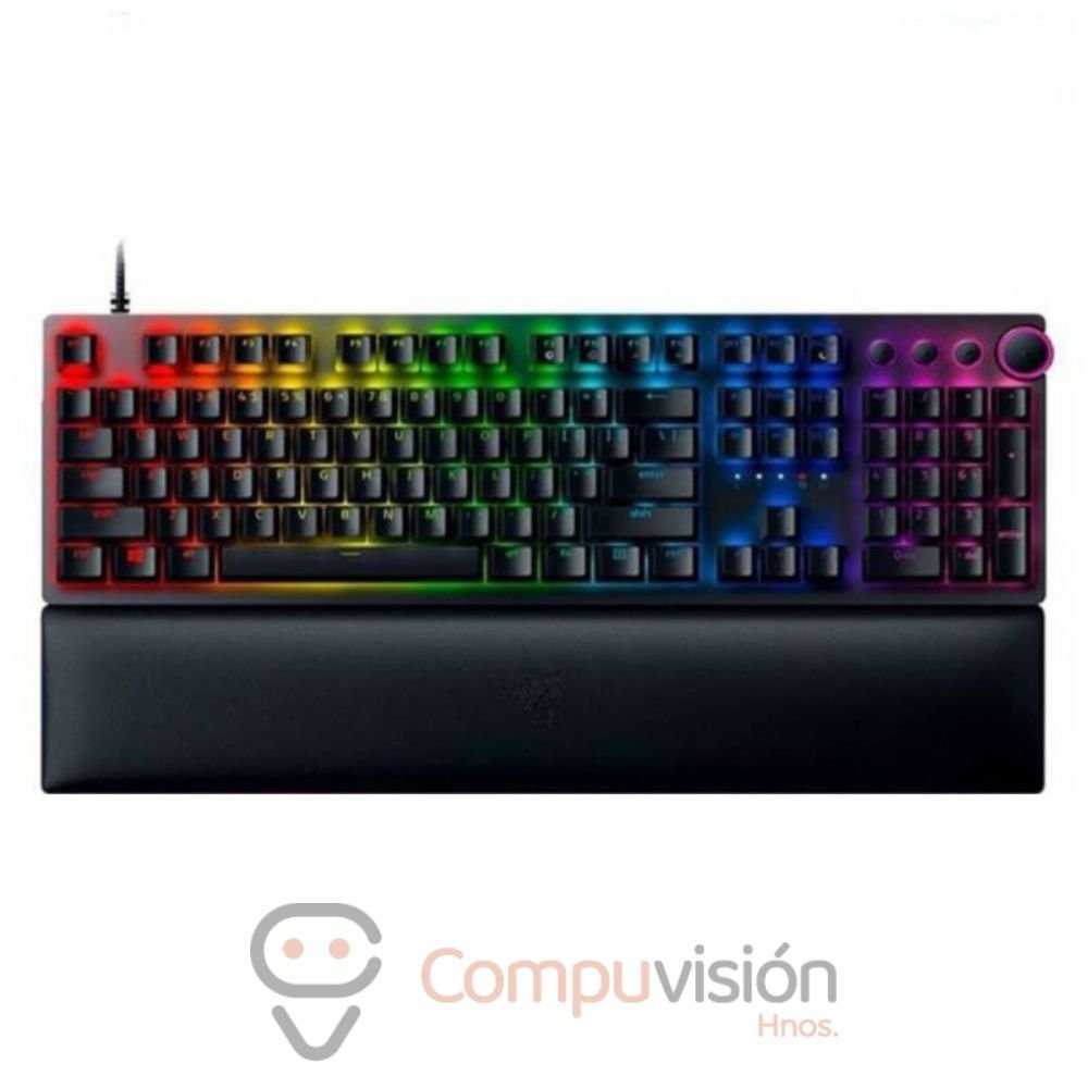 TECLADO RAZER HUNTSMAN V2 PRO ANALOG OPTICAL 100% CHROMA BLACK