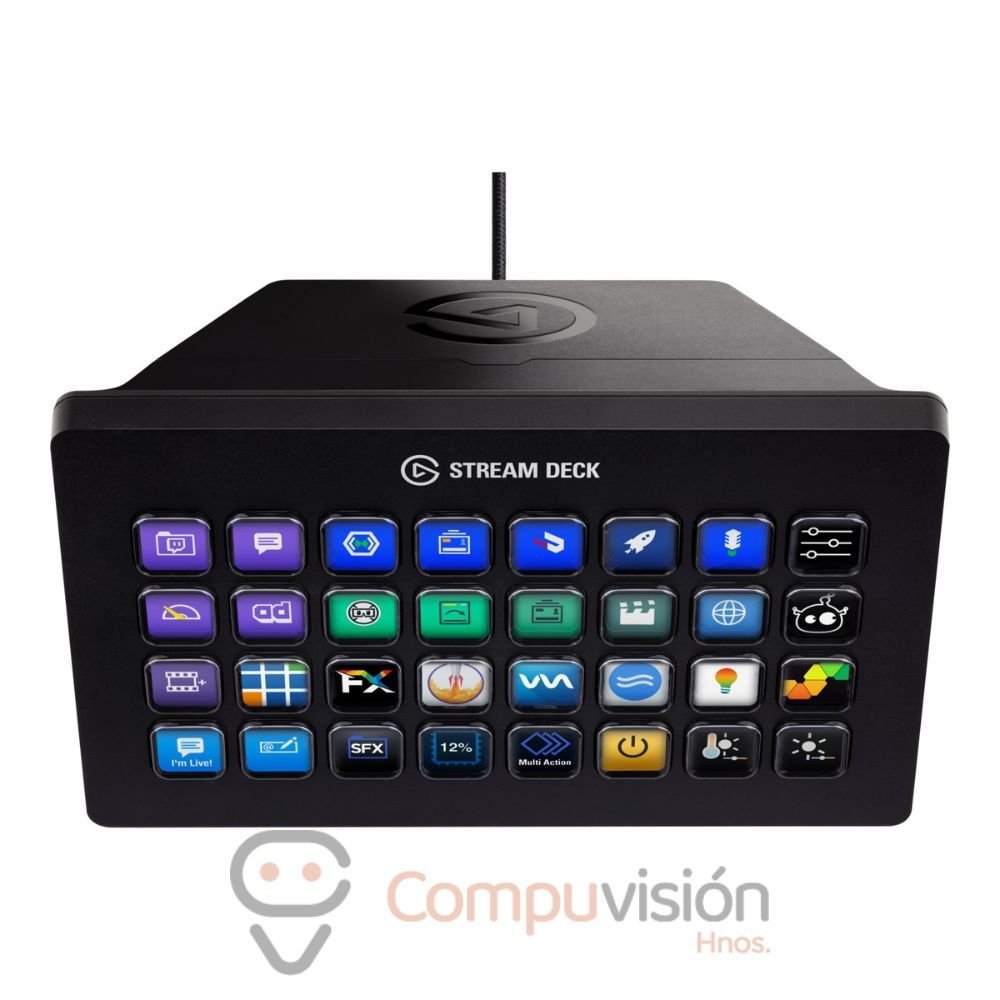 TECLADO STREAM DECK EL GATO 10GAT9901 XL 32 TECLAS