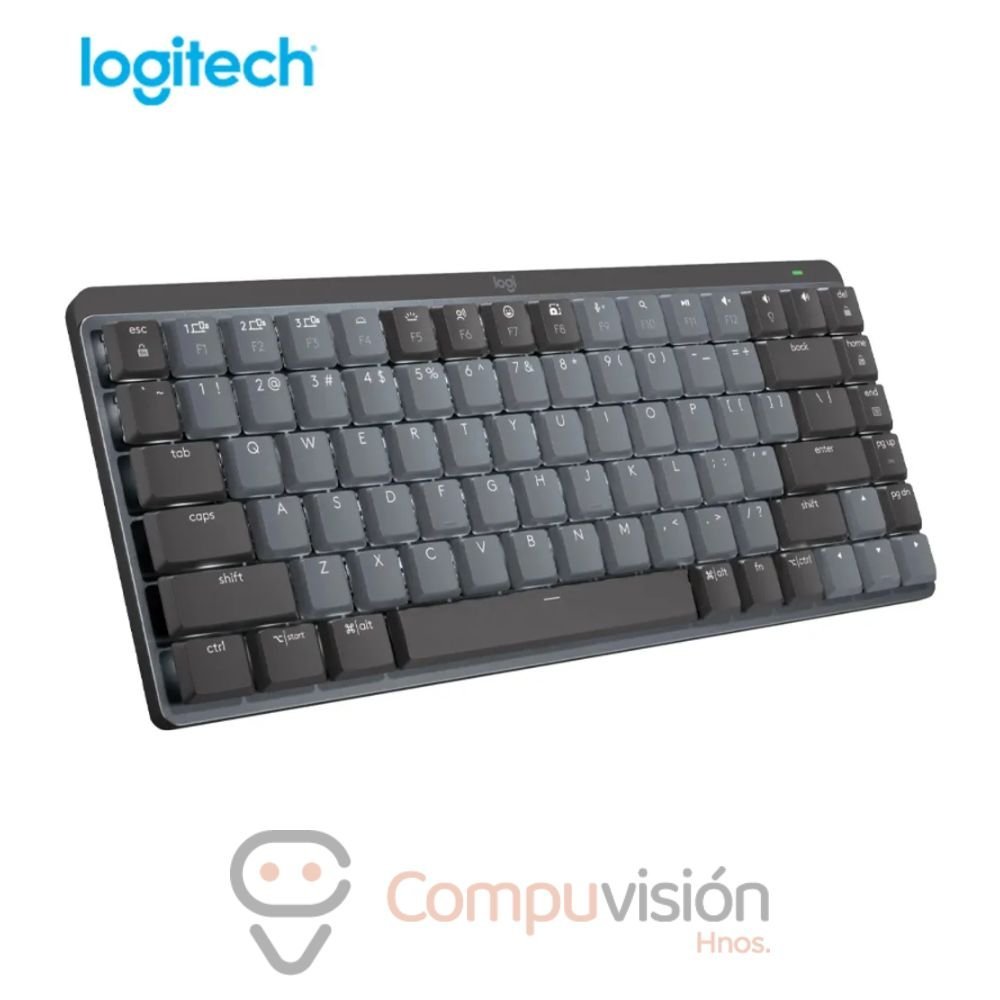 TECLADO LOGITECH MX MECHANICAL MINI WIRELESS BT ILUMINATED BLACK