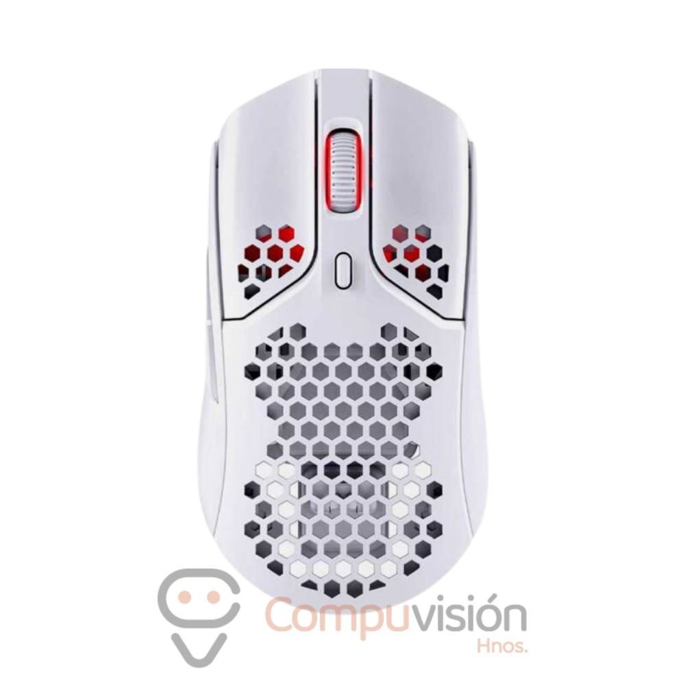 MOUSE HYPERX PULSEFIRE HASTE WHITE WIRELESS 16.000 DPI 6 BOTONES 1MS