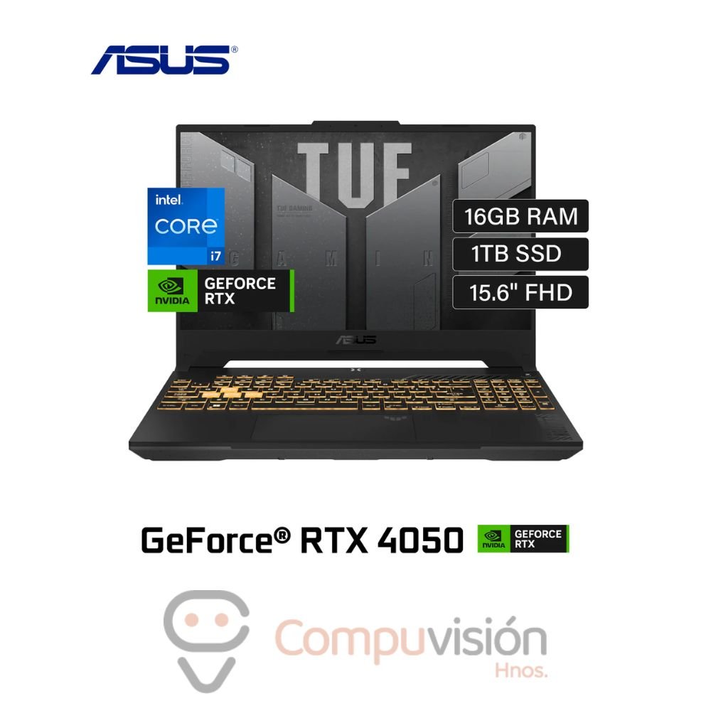 LAPTOP ASUS FX507VU-LP180 CORE I7 13620H 16GB 1TB SSD 6GB RTX 4050 15.6″ FHD 144HZ