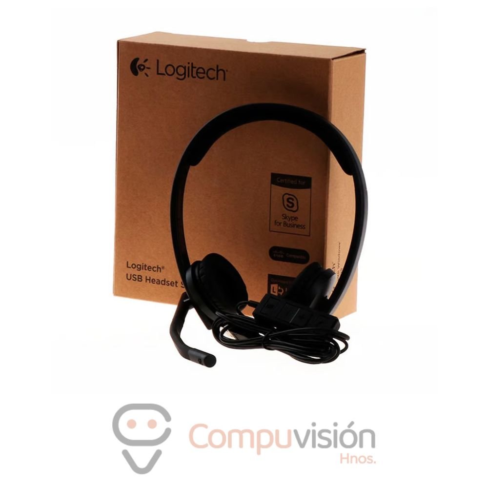 AUDIFONO LOGITECH B2B H570E USB STEREO BLACK FOR BUSINESS