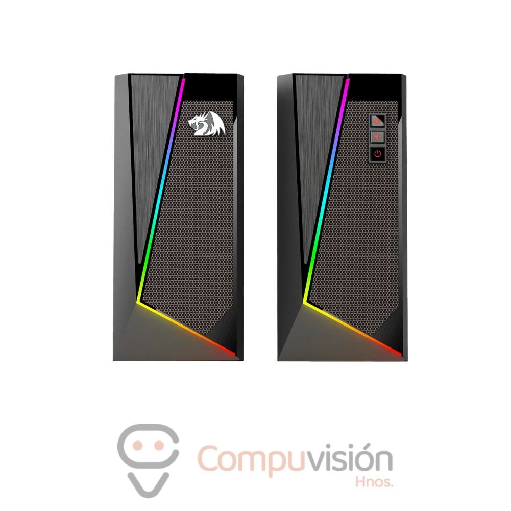 PARLANTE REDRAGON BLACK ANVIL GS520 RGB 10W RMS