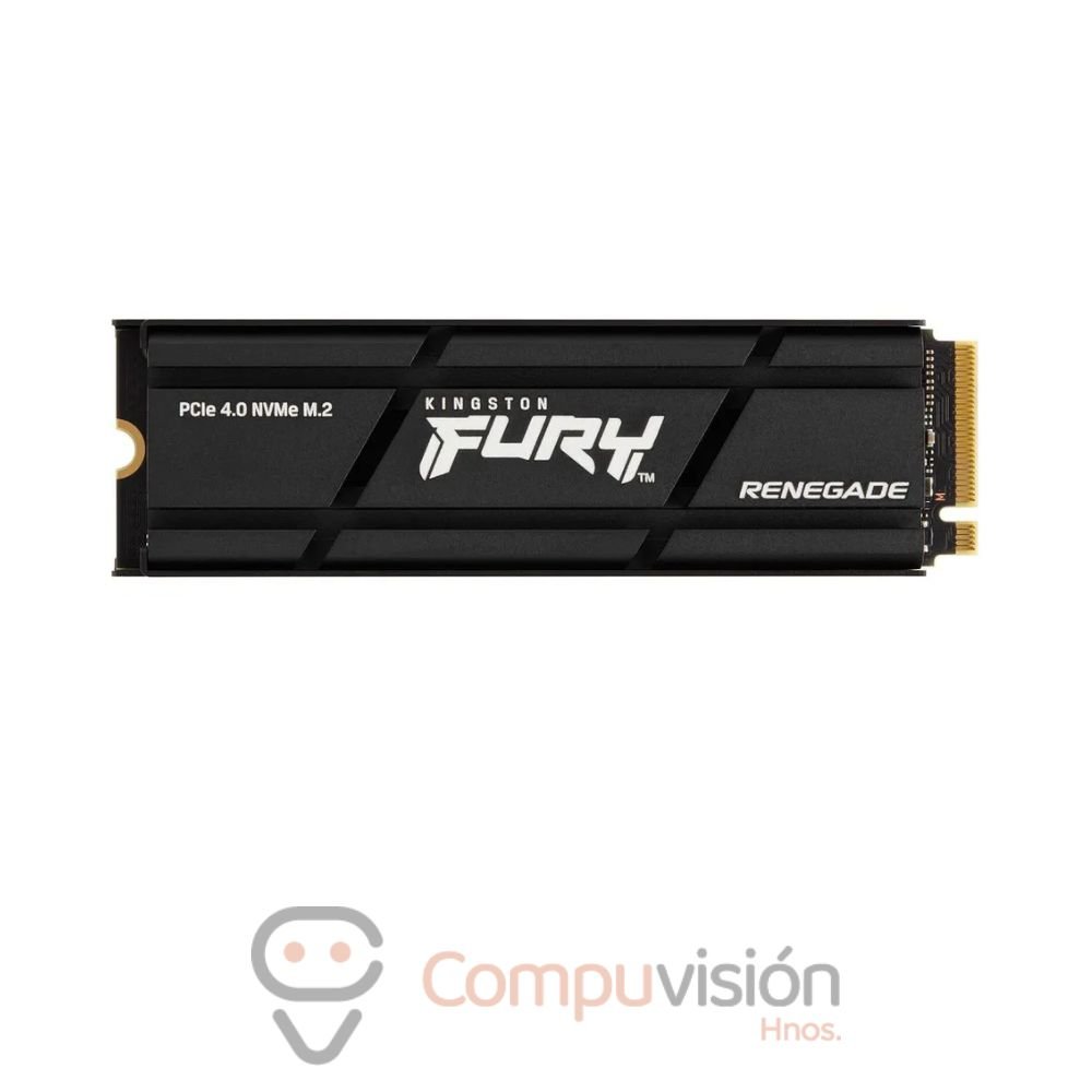 DISCO SOLIDO 1000GB KINGSTON FURY RENEGADE C/DISIPADOR M.2 NVME PCIE 4.7300MB/S