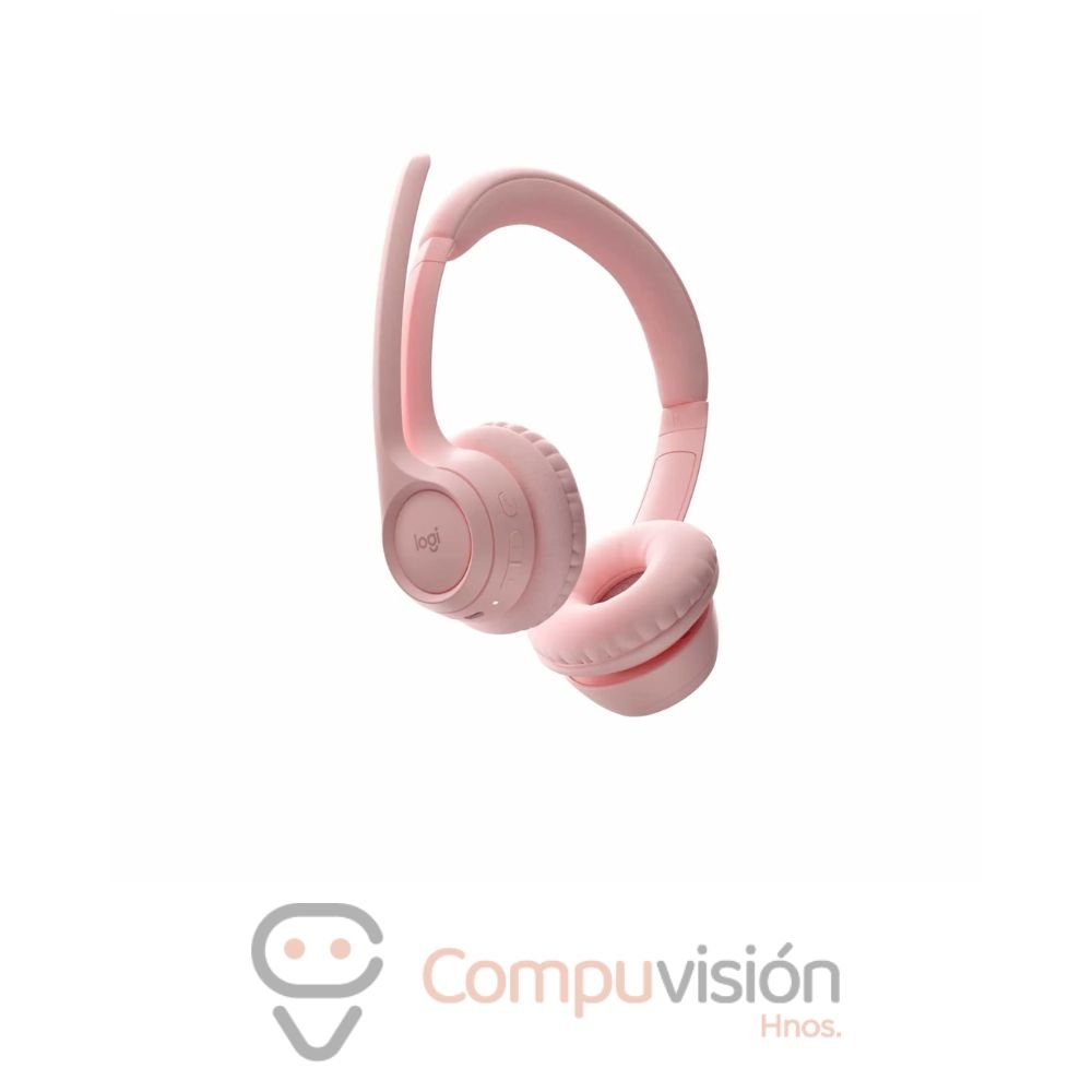 AUDIFONO LOGITECH ZONE 300 PINK BLUETOOTH 20 HORAS