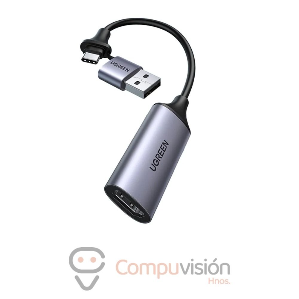 CAPTURADOR DE VIDEO UGREEN FHD 1080P/60HZ HDMI