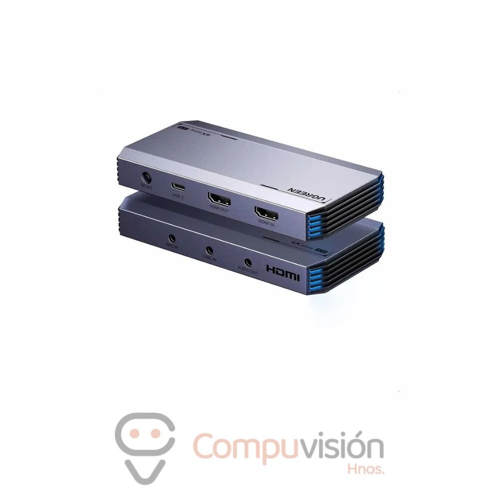 CAPTURADORA/ CAPTURADOR DE VIDEO UGREEN 4K60HZ ULTRA HD HDMI 3.0