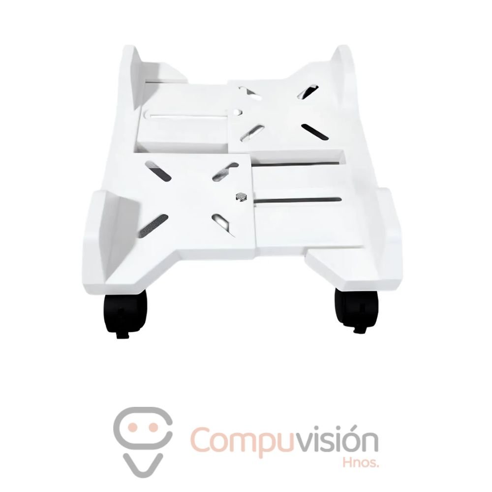 SOPORTE RODANTE PARA CASE/CPU SPACER SB025 WHITE