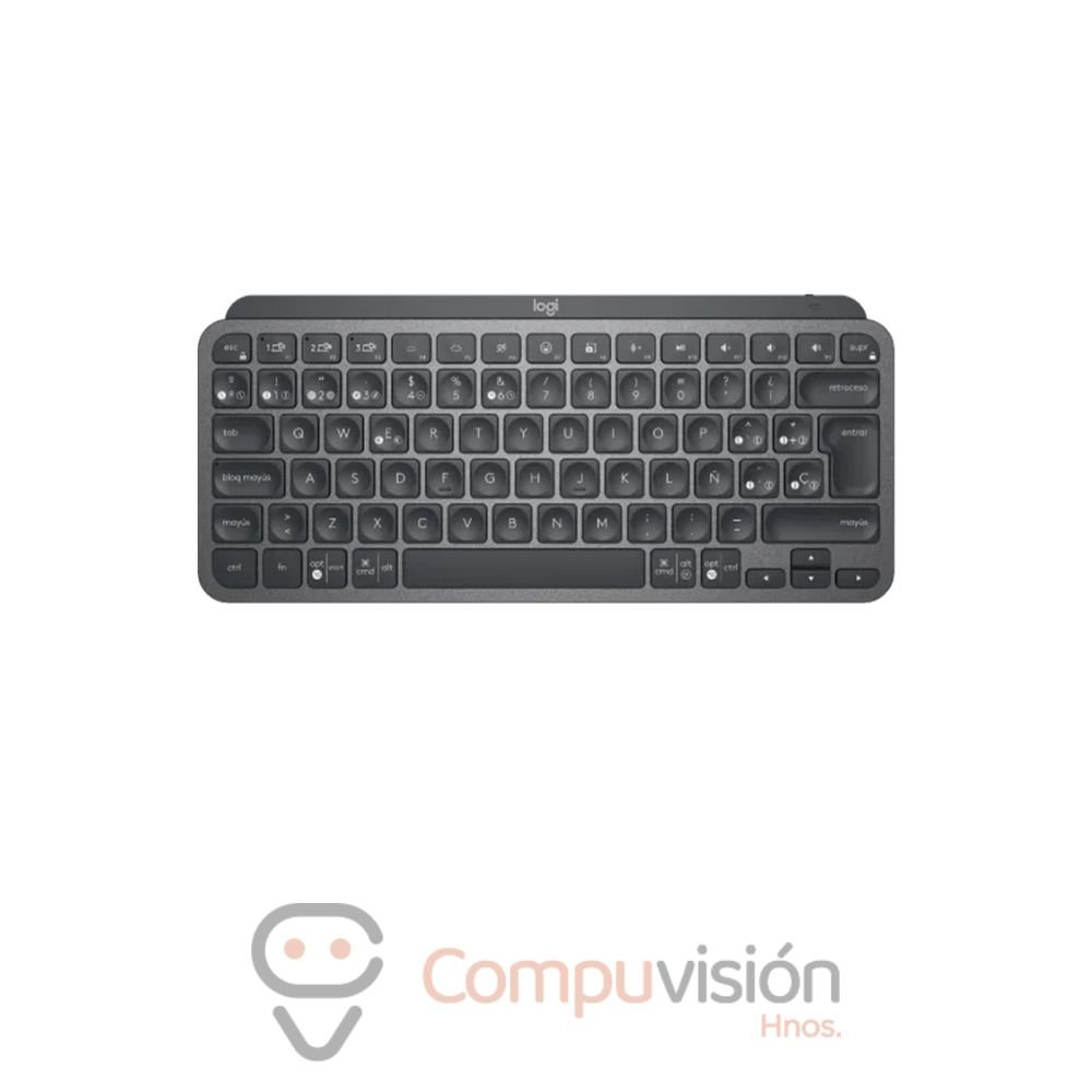 TECLADO LOGITECH MX KEYS MINI BLACK MULTI-DEVICE BT ILUMINADO ESPAÑOL