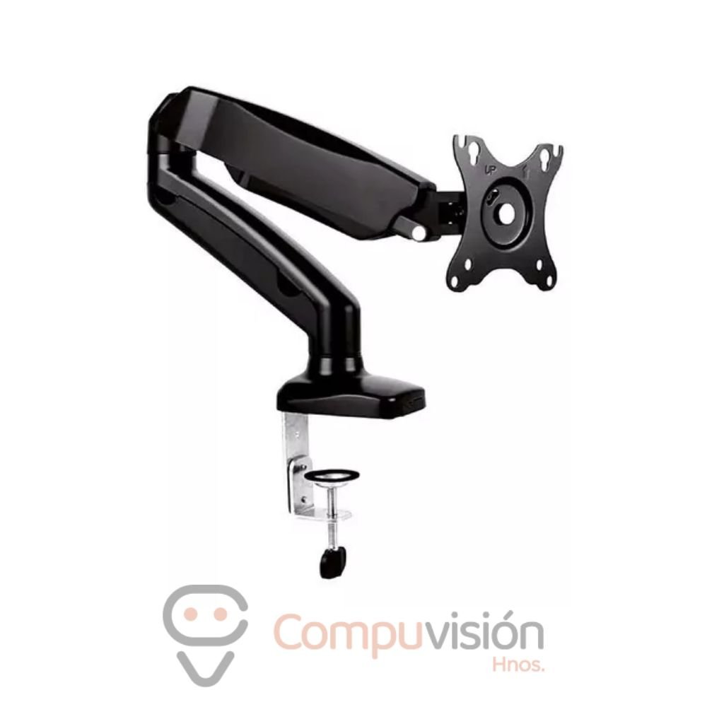 SOPORTE BRAZO HIDRAULICO PARA 1 MONITOR SPACER SB60 BLACK 17″ A 35″