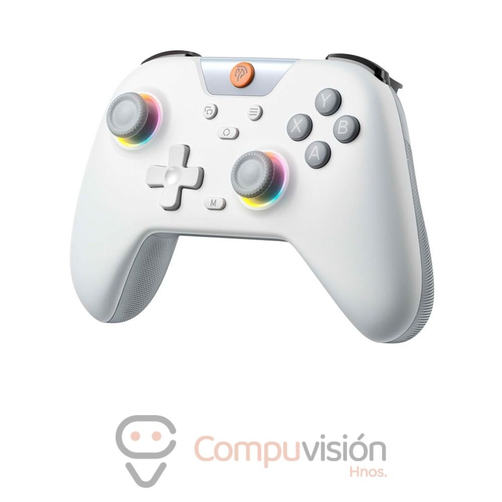GAMEPAD MANDO INALAMBRICO EASYSMX X05 WHITE WIRELESS/BT VIBRACION RGB VG-C507