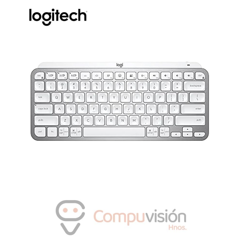 TECLADO LOGITECH MX KEYS MINI WHITE MULTI-DEVICE BT ILUMINADO ESPAÑOL