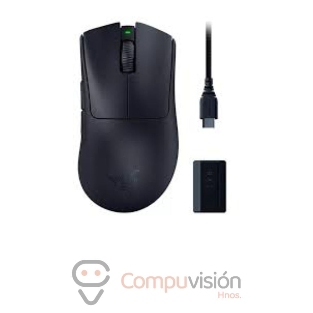 MOUSE GAMER RAZER DEATHADDER V3 PRO BLACK INALAMBRICO 30K 8000HZ