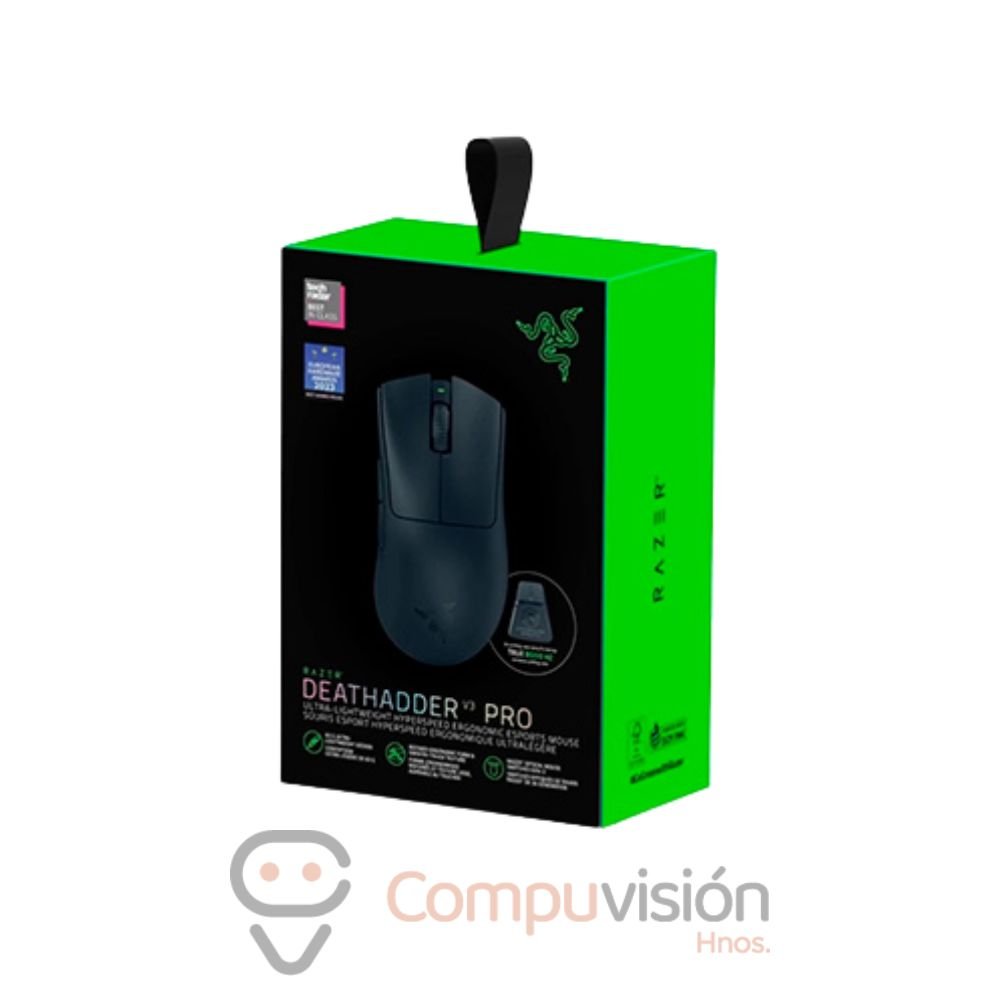 MOUSE GAMER RAZER DEATHADDER V3 PRO BLACK INALAMBRICO 30K 8000HZ