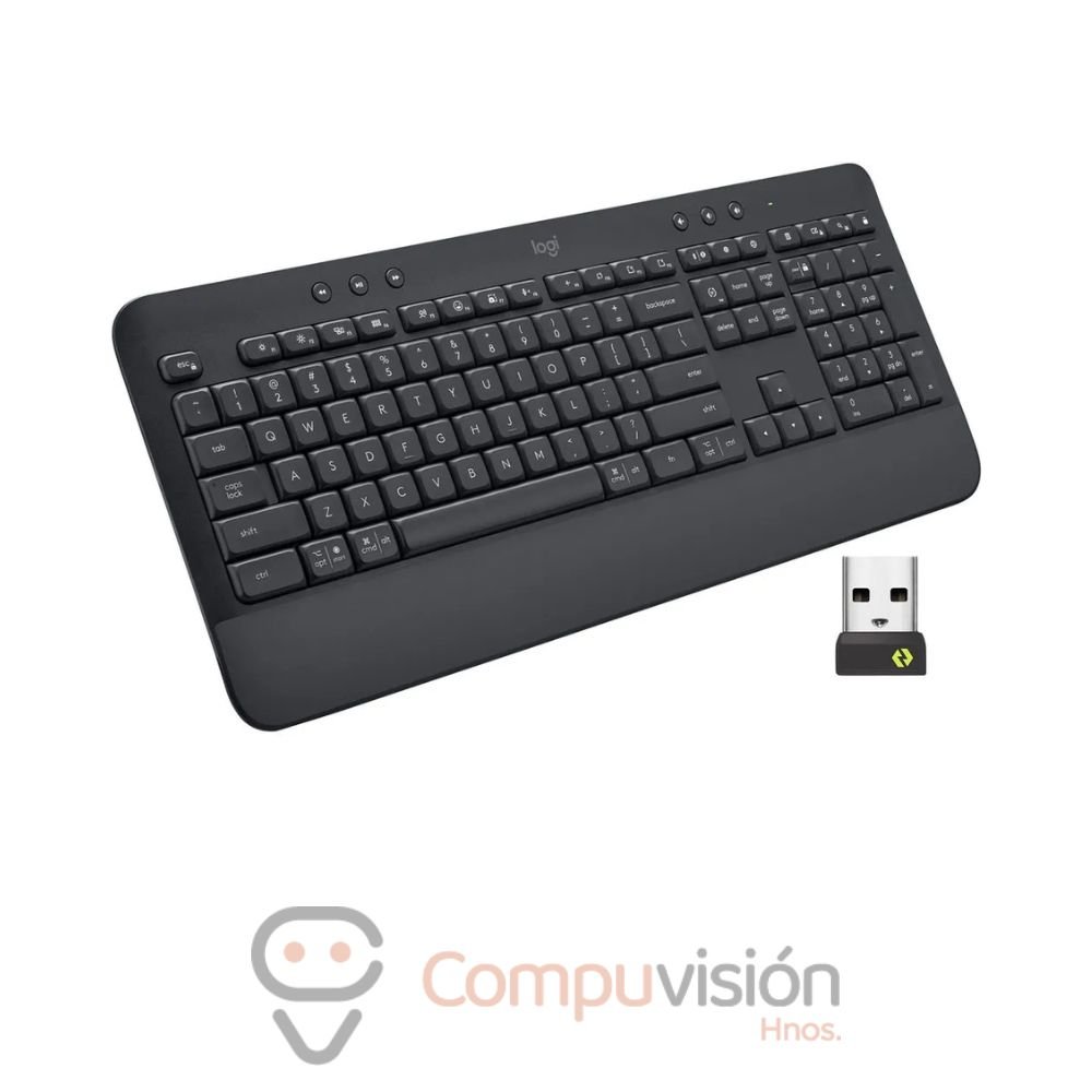 TECLADO LOGITECH K650 BLACK SIGNATURE WIRELESS ESPAÑOL