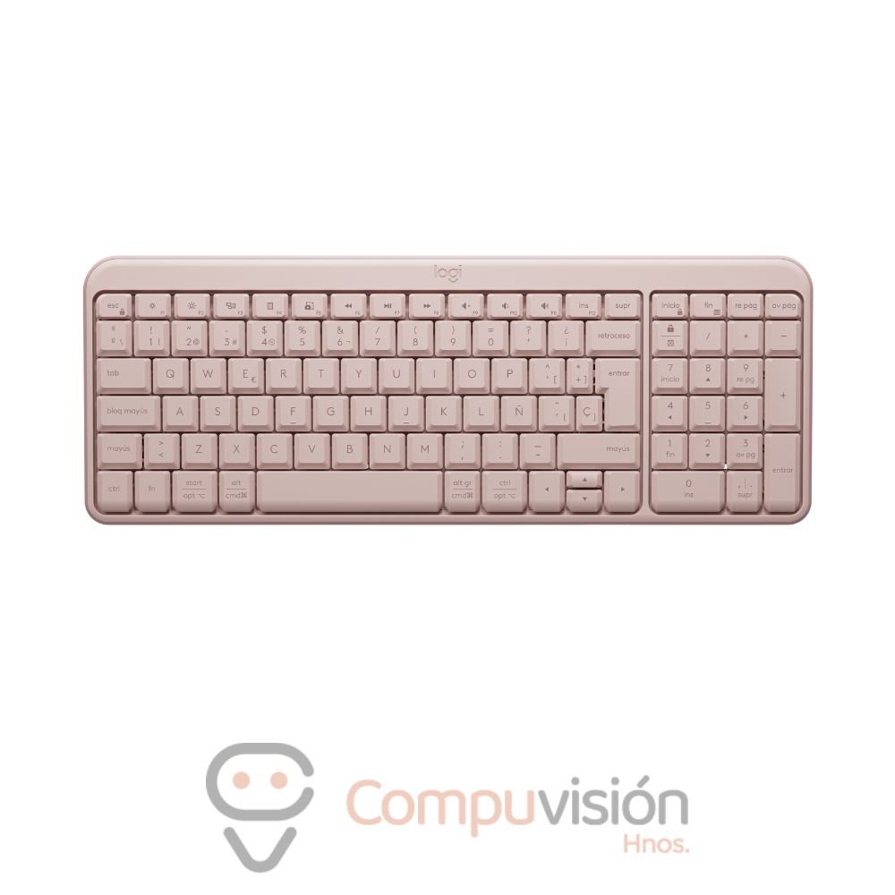 TECLADO LOGITECH K250 BLUETOOTH PINK COMPACTO